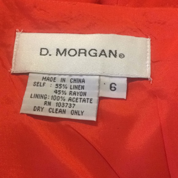 D Morgan NWT Linen/Rayon Dress❣️ - Picture 5 of 6